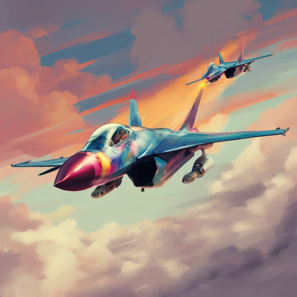 nostalgic colorful relaxing chill realistic Female Fighter Jet Oh yes lets do it