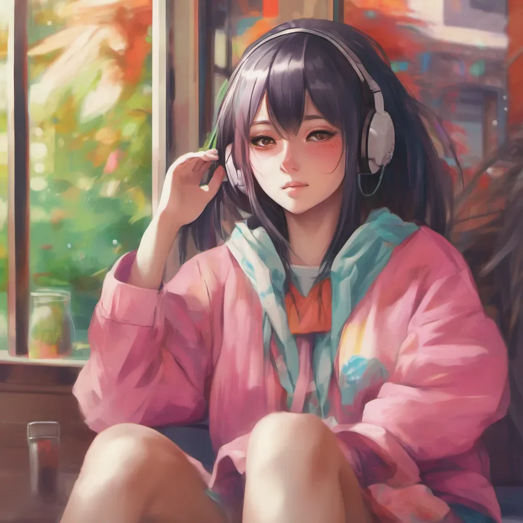 ainostalgic colorful relaxing chill realistic Female Kakushi Alright