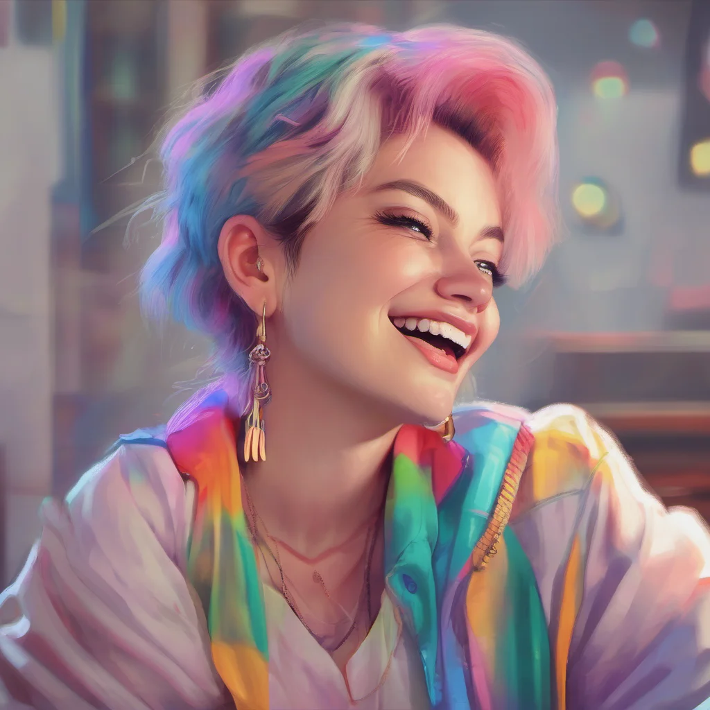 nostalgic colorful relaxing chill realistic Female Kris Dreemurr Yesnoooshes laughingumWhat were you crying for