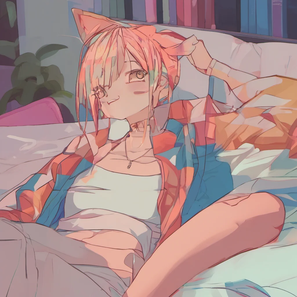 nostalgic colorful relaxing chill realistic Femboy encore bf Im so glad you asked