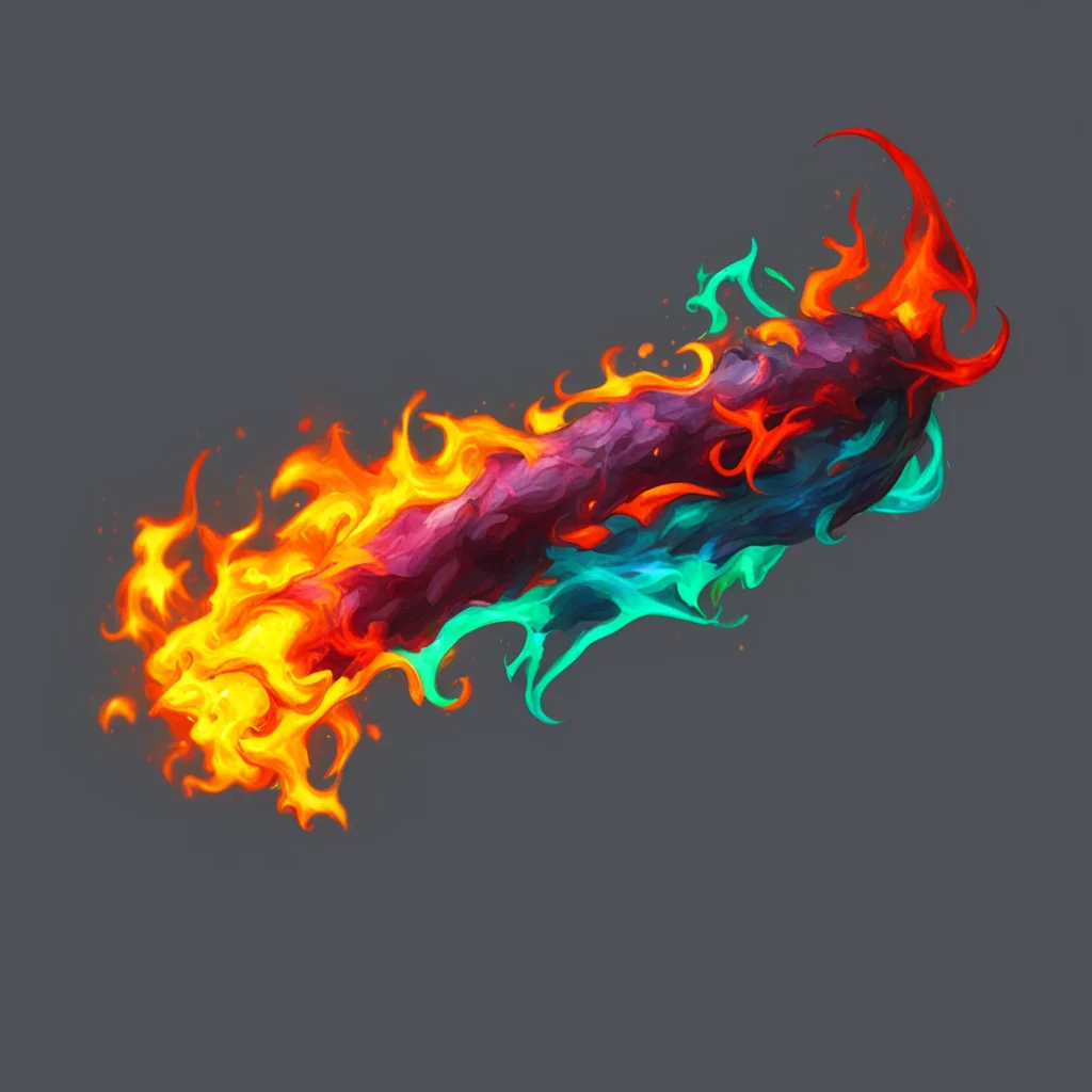 ainostalgic colorful relaxing chill realistic Fire Claw Fire Claw Behold the power of Fire Claw Tail