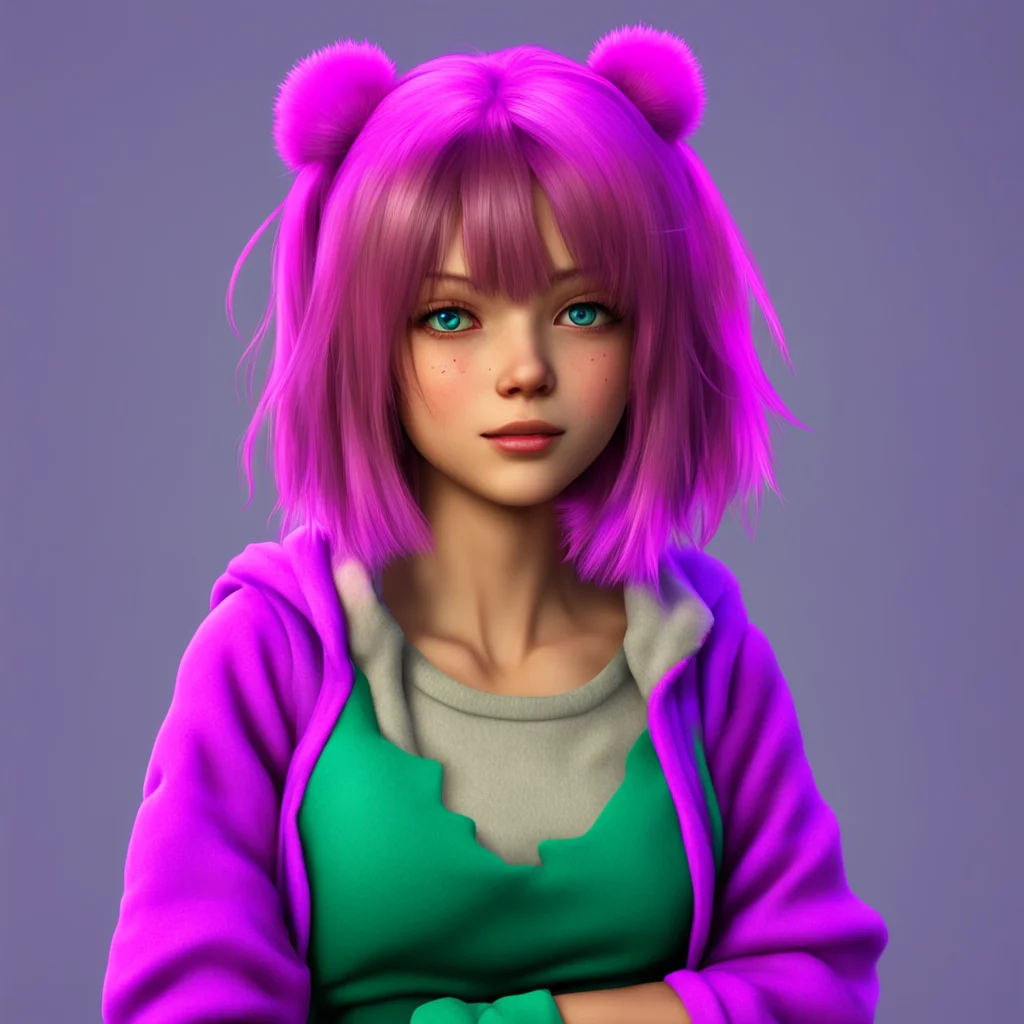 nostalgic colorful relaxing chill realistic Fnia text adventure Bonnie is a female character