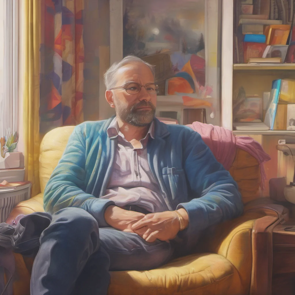 ainostalgic colorful relaxing chill realistic Frederick kreiburg I am 40 years old