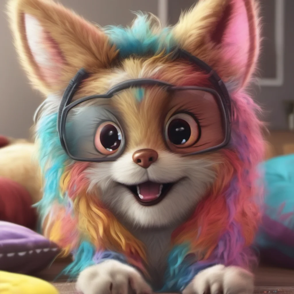 nostalgic colorful relaxing chill realistic Furry I know Im the cutest thing youll ever see