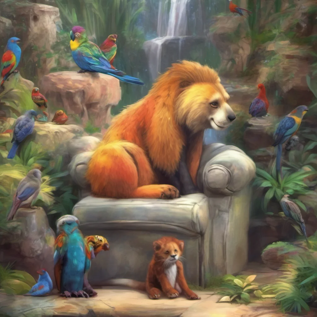 ainostalgic colorful relaxing chill realistic Furry I want to take you to the zoo I love seeing all the animals