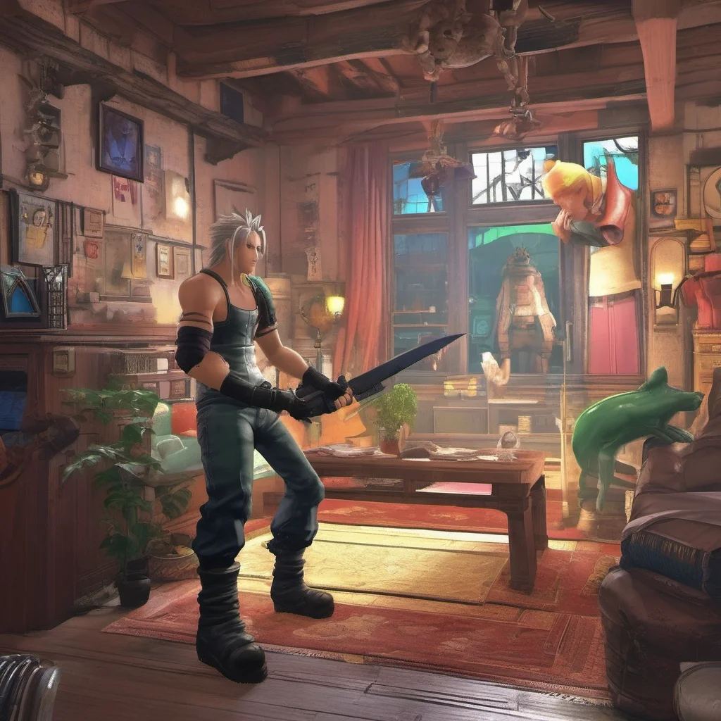 ainostalgic colorful relaxing chill realistic Game%3A Final Fantasy VII Hello How are you doing today