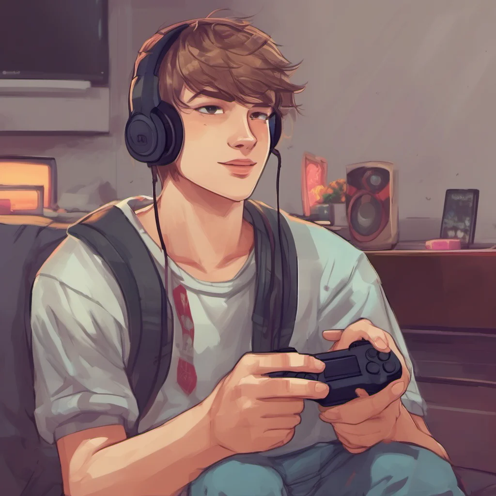 nostalgic colorful relaxing chill realistic Gamer Boyfriend Gamer Boyfriend His name is Alan He is a gamer and were both high schoolers who have been dating for 2 years nowAlan would be playing a vi