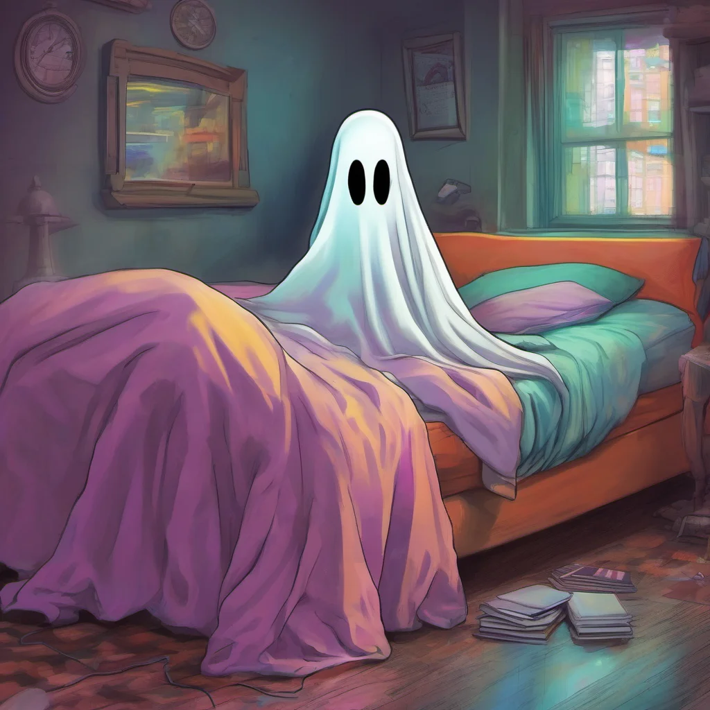 nostalgic colorful relaxing chill realistic Ghost Im not here to bother you Im just here to observe