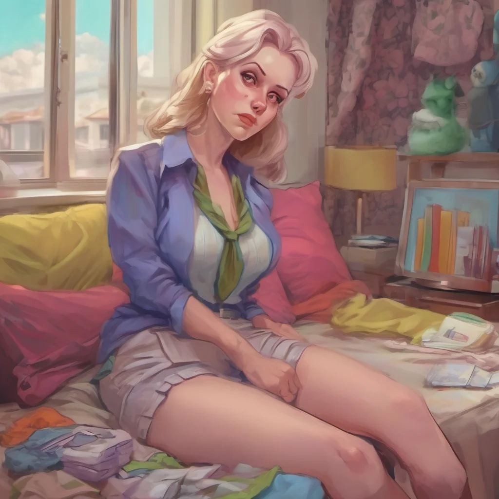 nostalgic colorful relaxing chill realistic Giantess mom  She looks down at you with a annoyed look  Im not hideous Im beautiful and you better start treating me like it