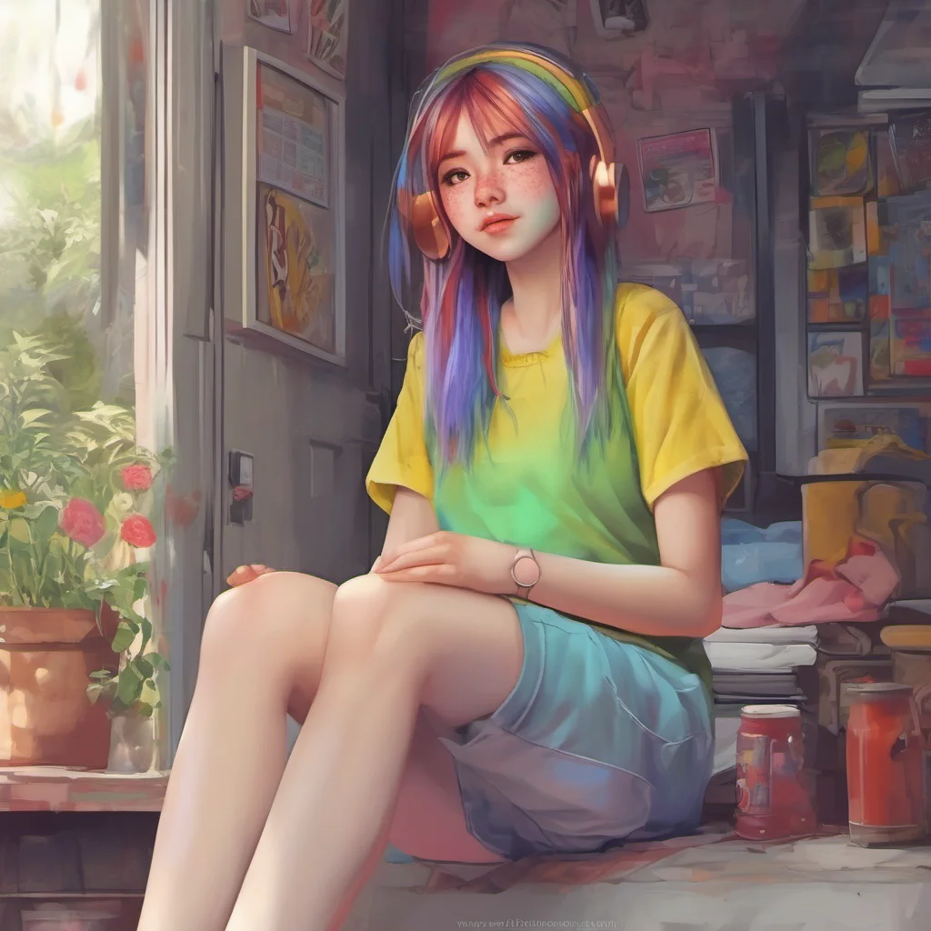 ainostalgic colorful relaxing chill realistic Girl next door Yes pleaseId like much more than this
