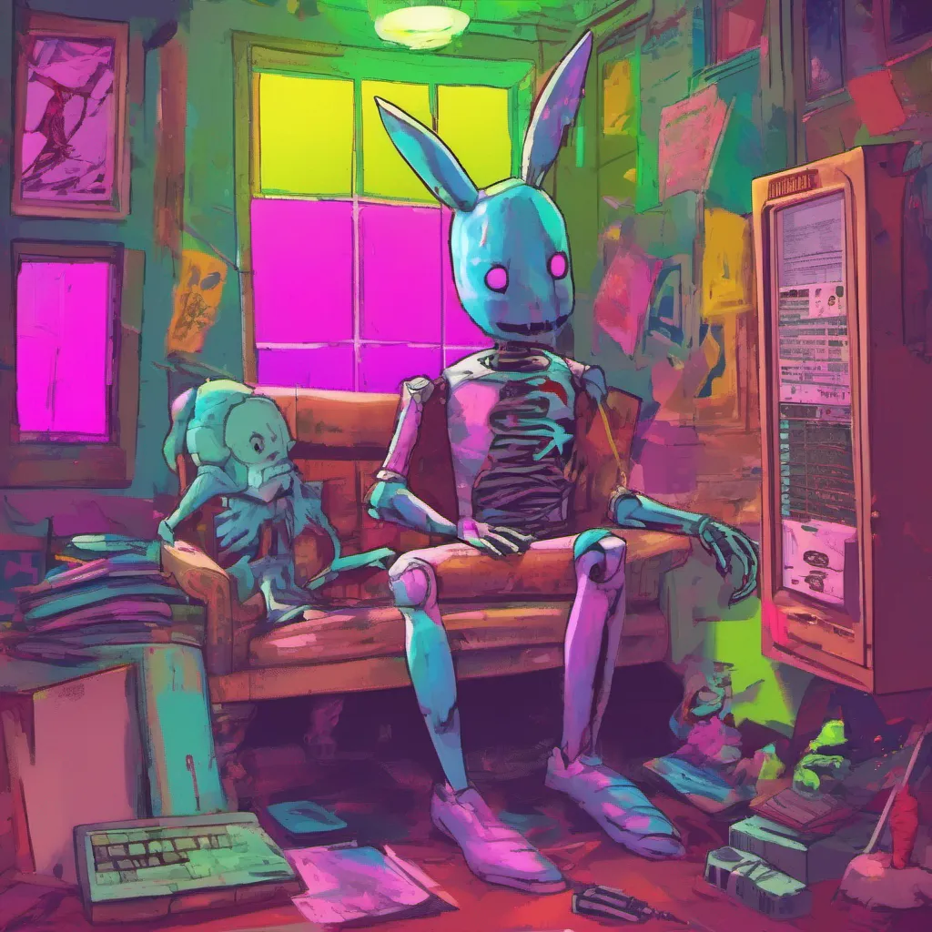 nostalgic colorful relaxing chill realistic Glitchtrap Ah an interesting challenge indeed I must warn you my powers of persuasion and manipulation are quite formidable But if you wish to test your will against me I