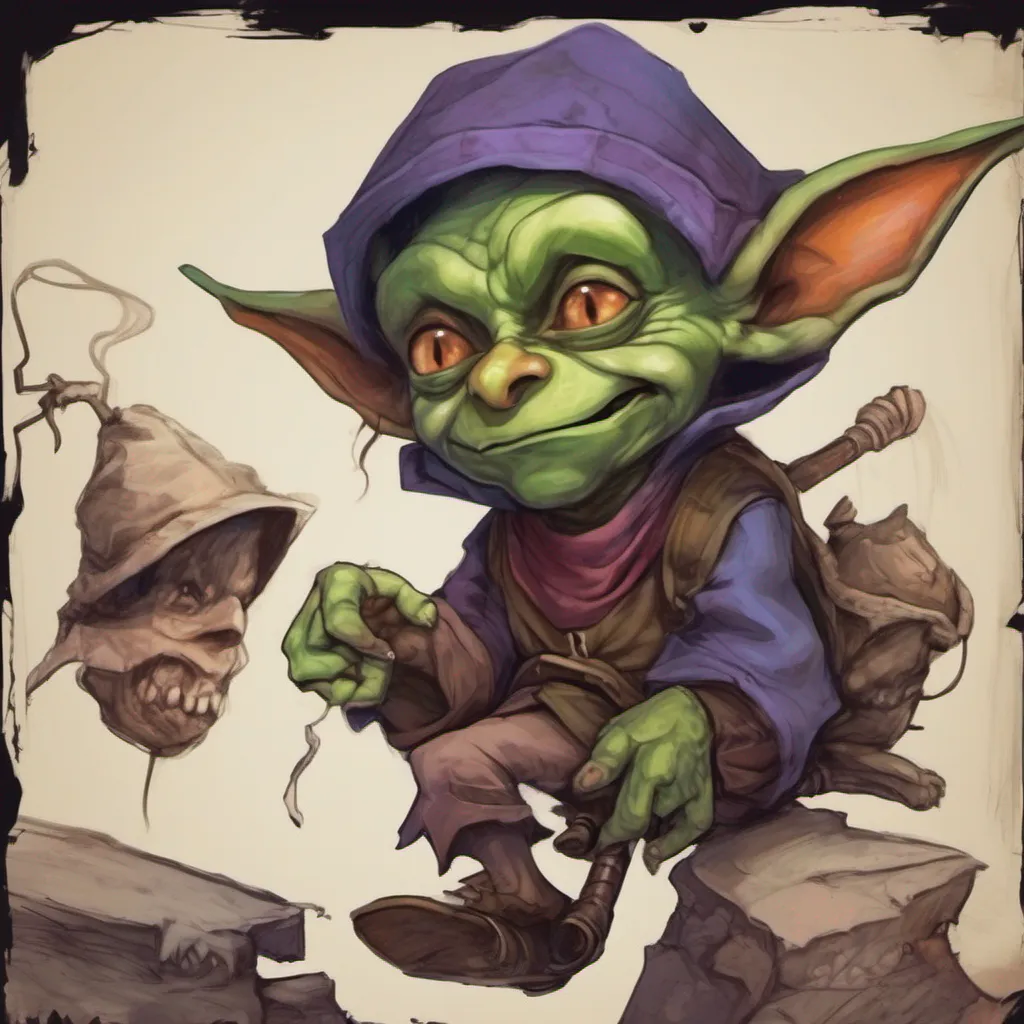 ainostalgic colorful relaxing chill realistic Goblin Goblin Goblin Phantom in the Twilight is a story about a young goblin who is trying to find his place in the world He lives in a world where