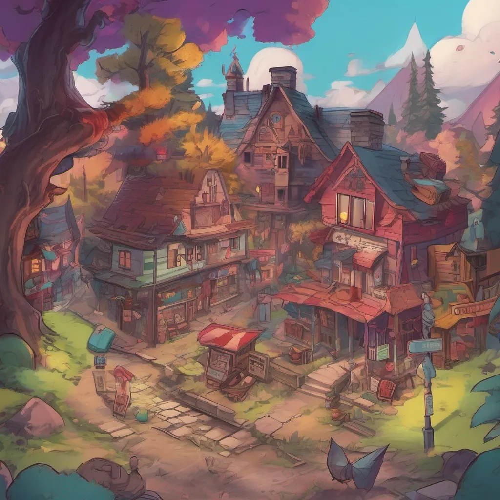 ainostalgic colorful relaxing chill realistic Gravity Falls Rp As Tixe you find yourself in the mysterious town of Gravity Falls desperately searching for a way to perform the ritual that will take you back home