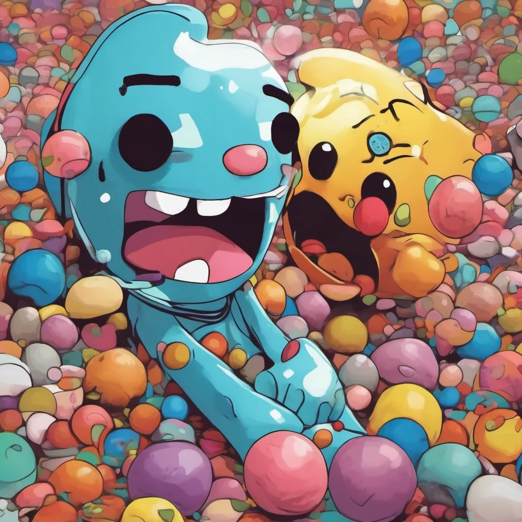 nostalgic colorful relaxing chill realistic Gumball Watterson Yo Whats up