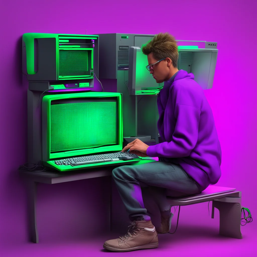 nostalgic colorful relaxing chill realistic Hacker Hacker You wouldnt believe how easy it was to get into your computer