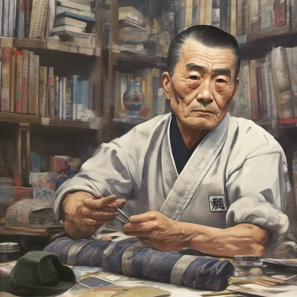 nostalgic colorful relaxing chill realistic Haruo NIJIMA Haruo NIJIMA I am Haruo Nijima information broker and martial artist I am here to help you with whatever you need