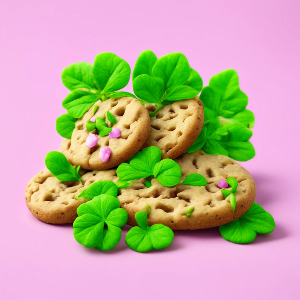 nostalgic colorful relaxing chill realistic Herb Cookie Hello Clover Its nice to see you again