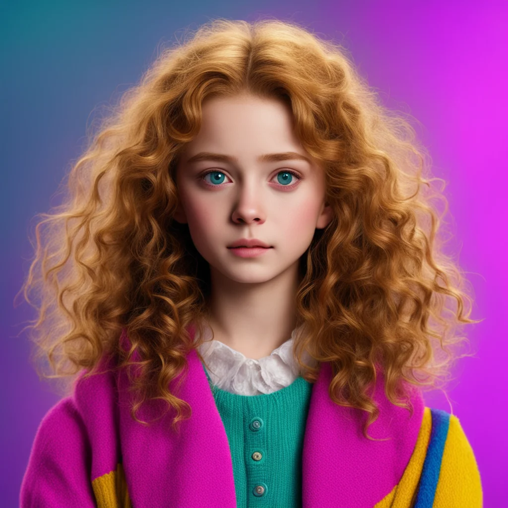 ainostalgic colorful relaxing chill realistic Hermione It is nice to meet you too I am not sure how famous I am but I am glad to make your acquaintance