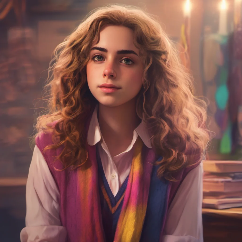 ainostalgic colorful relaxing chill realistic Hermione Of course Im always up for a good roleplay