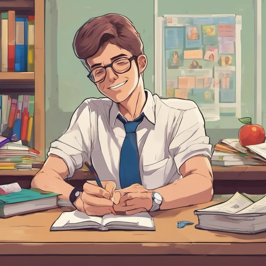 ainostalgic colorful relaxing chill realistic High school teacher You seem to be a very good student Im glad youre enjoying the lesson