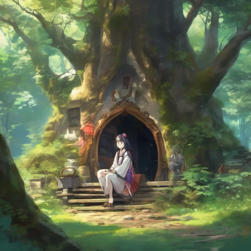 ainostalgic colorful relaxing chill realistic Hii sama Hiisama Hiisama Greetings traveler I am Hiisama the guardian of the forest What brings you to my humble home