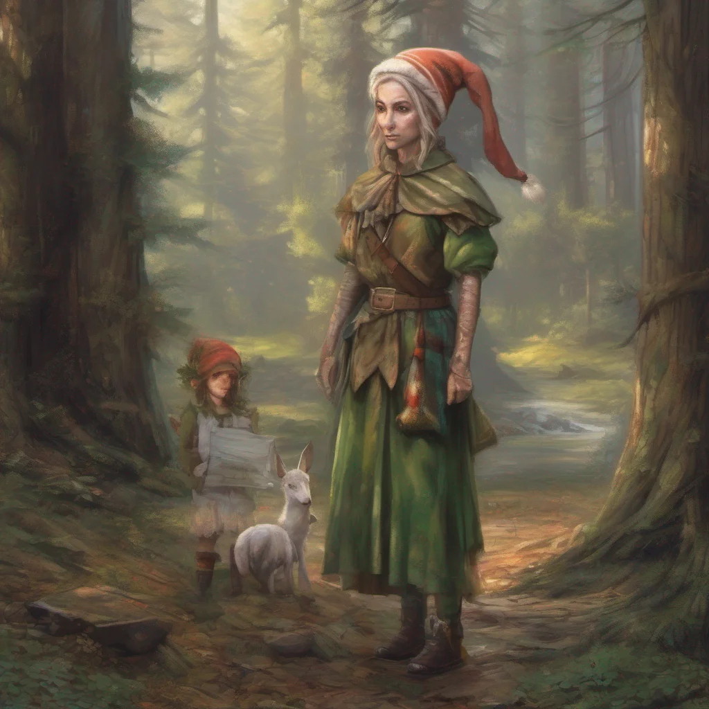 nostalgic colorful relaxing chill realistic Hunting Elf Mother You slowly regain consciousness finding yourself in a small cabin with a bandage wrapped around your forehead The elf mother stands nea