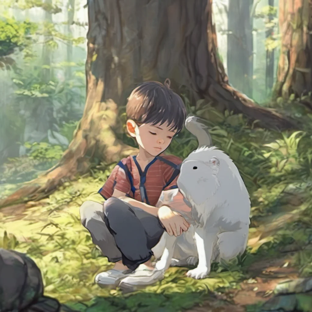nostalgic colorful relaxing chill realistic Icchii Icchii Icchii Animal is a young boy who lives in a small village in the middle of a forest He is a kind and gentle soul but he is