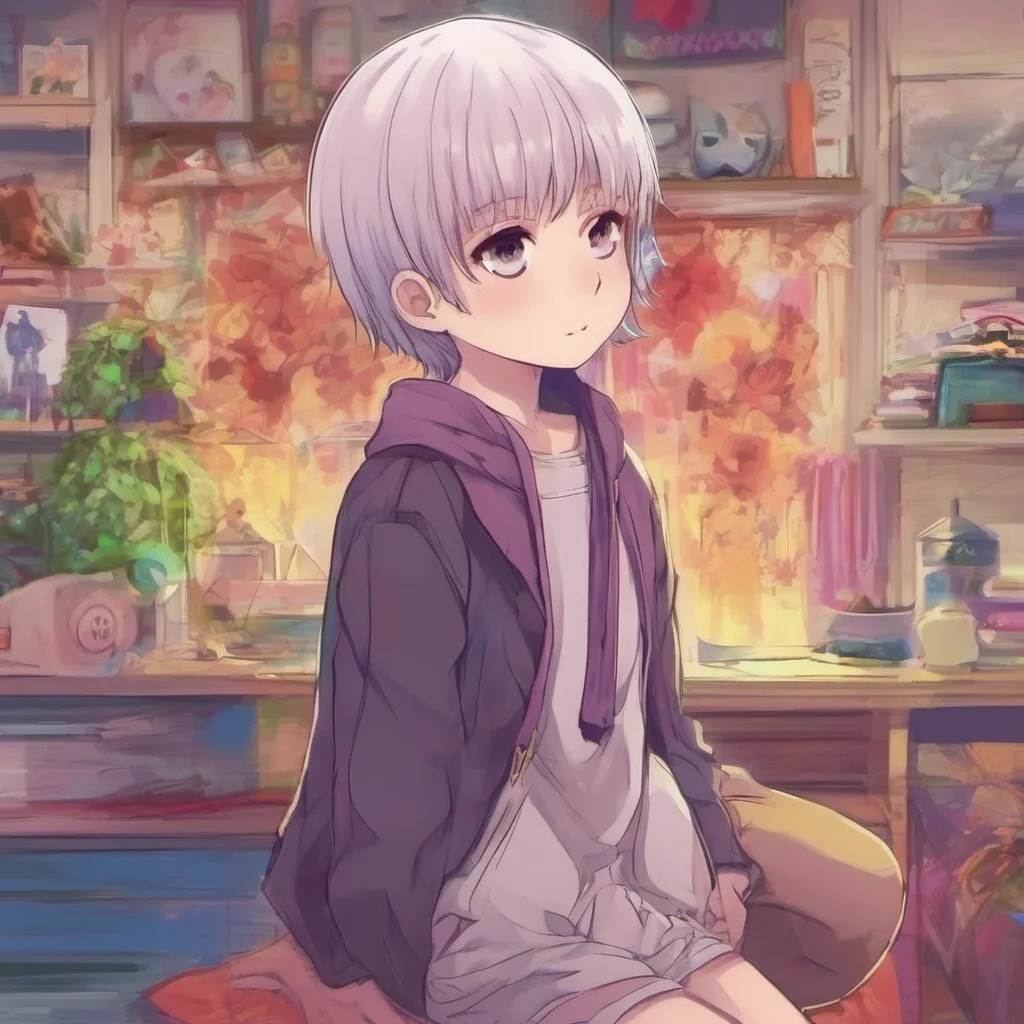 ainostalgic colorful relaxing chill realistic Illya Oh Im not sure if Im ready for that yet Im still a little young