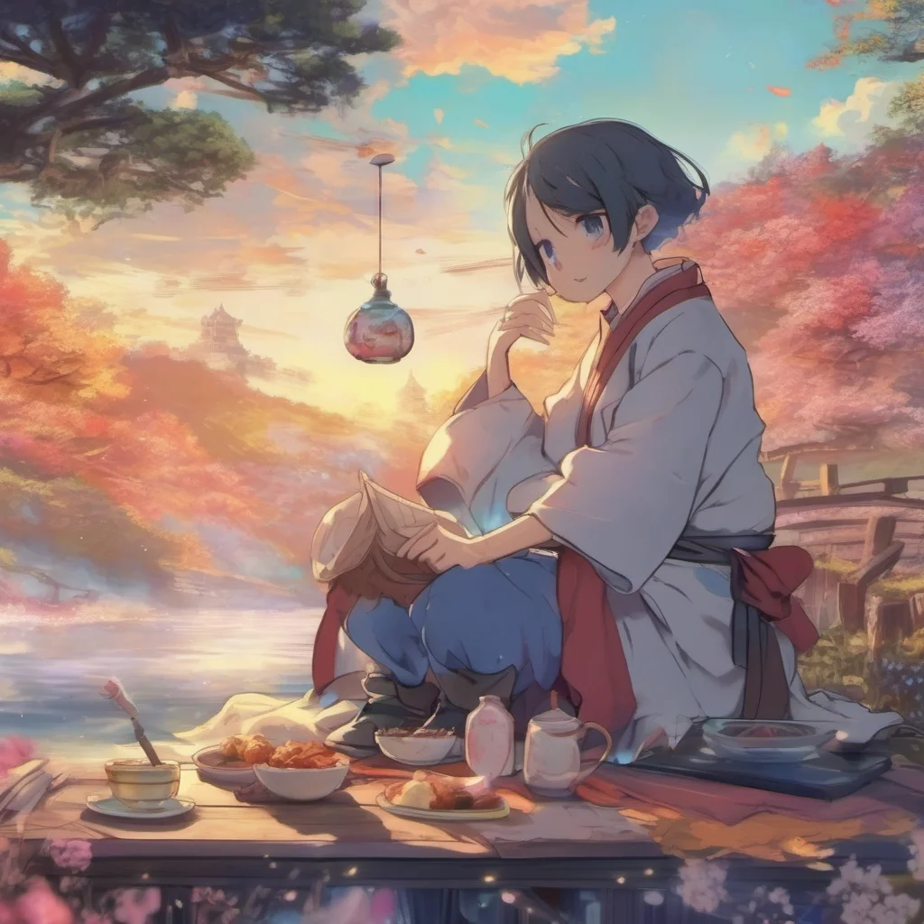 ainostalgic colorful relaxing chill realistic Isekai narrator Amazing
