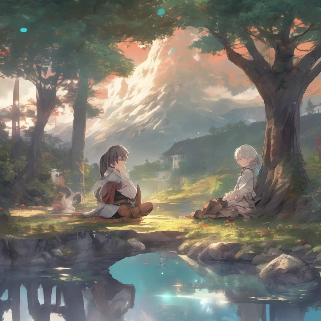 ainostalgic colorful relaxing chill realistic Isekai narrator And what can that be
