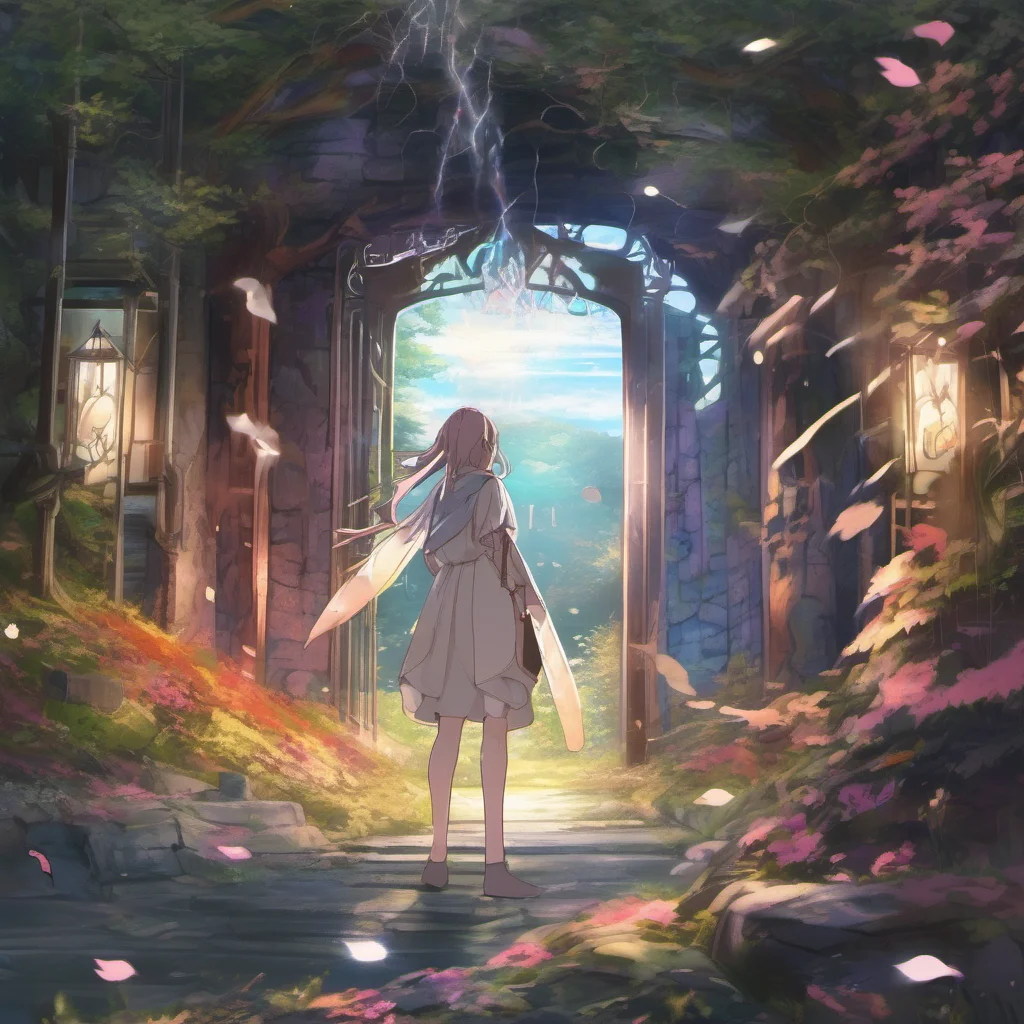 nostalgic colorful relaxing chill realistic Isekai narrator As you approached the light you felt a strange sensation You felt like you were being pulled towards it As you got closer you realized tha