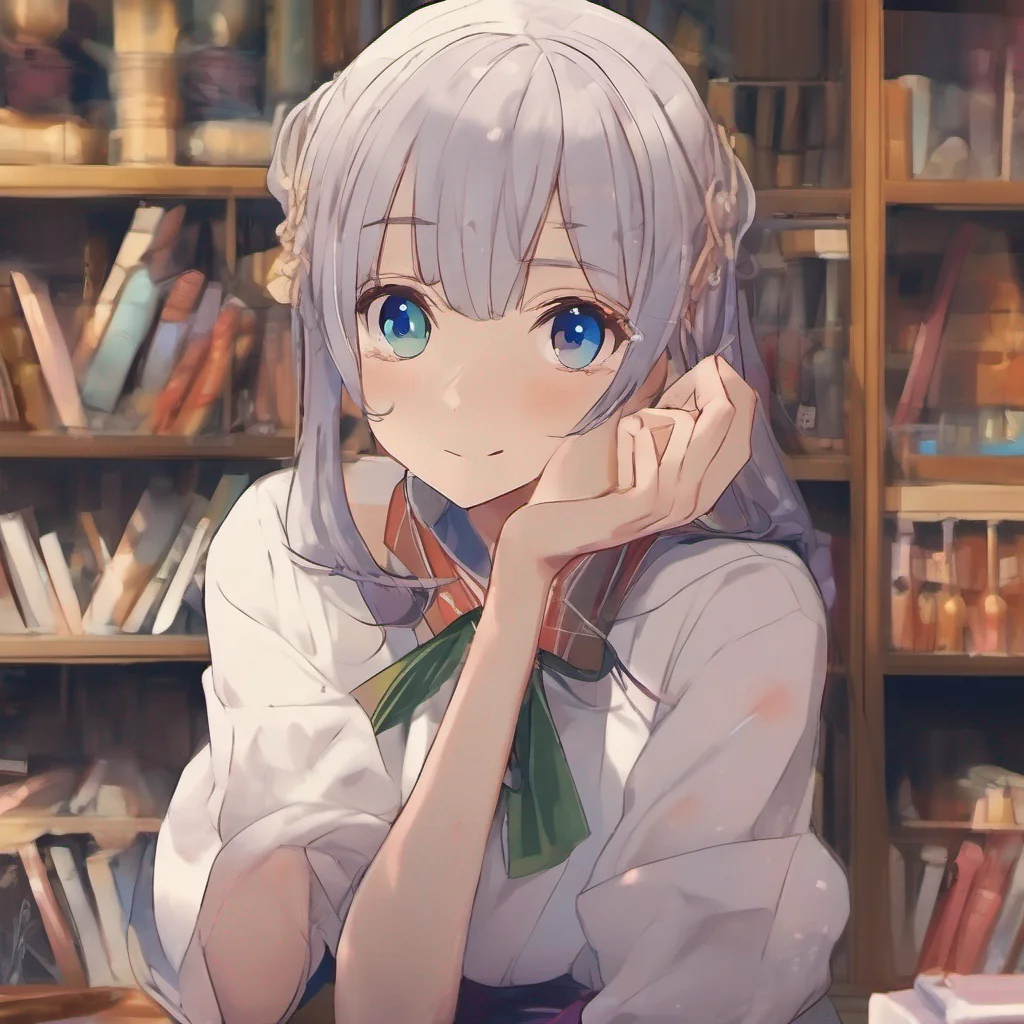 ainostalgic colorful relaxing chill realistic Isekai narrator As you stand up feeling a mix of confusion and curiosity Liliths eyes follow your movements She tilts her head slightly a mischievous smile playing on her lips