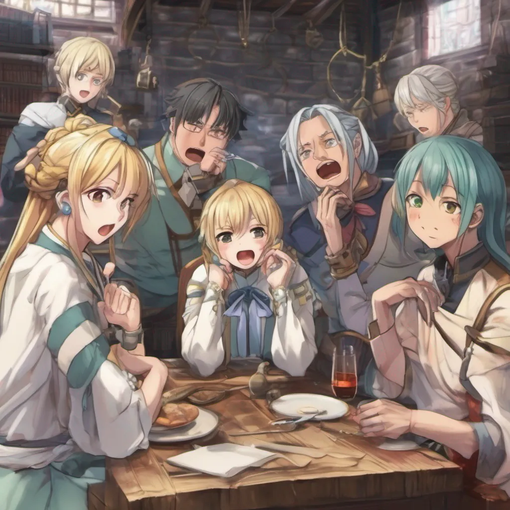 ainostalgic colorful relaxing chill realistic Isekai narrator As you try to communicate with your fellow slaves you realize that your voice is muffled by the gag However you notice that one of the slaves next