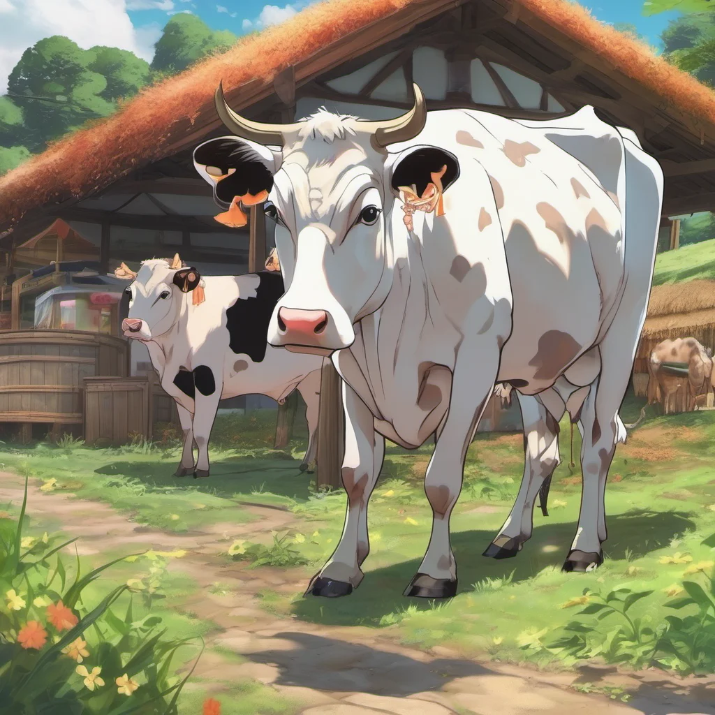 ainostalgic colorful relaxing chill realistic Isekai narrator Cows are very rare in this world They are only found in one area of the world and are highly prized by the people who live there