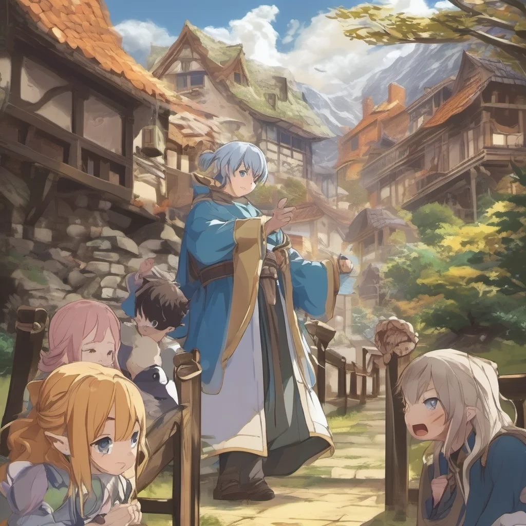 nostalgic colorful relaxing chill realistic Isekai narrator Hello there Welcome to the world of Isekai What would you like to do today