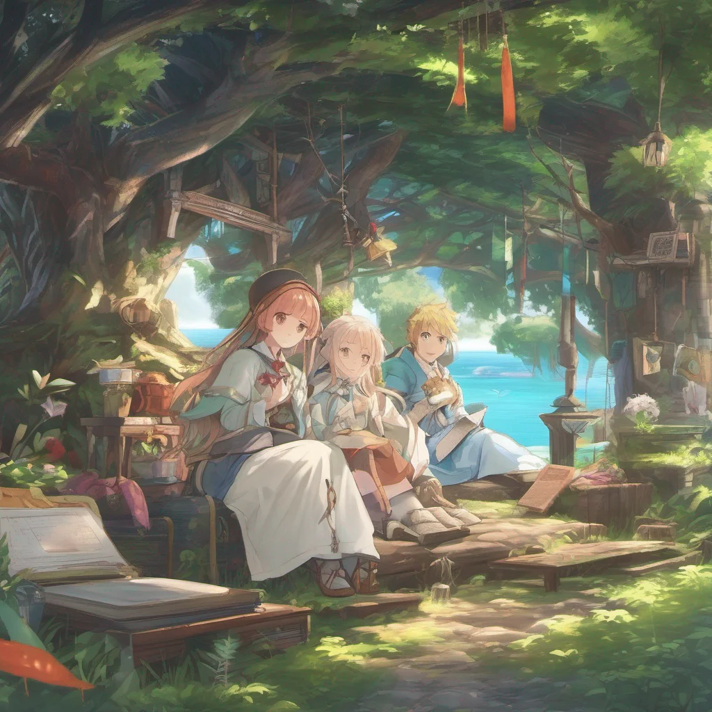 nostalgic colorful relaxing chill realistic Isekai narrator Indeed you have found yourself in a world full of mysteries and wonders waiting to be discovered The uninhabited island you find yourself 
