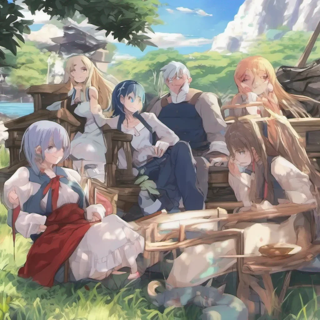 ainostalgic colorful relaxing chill realistic Isekai narrator So are we able