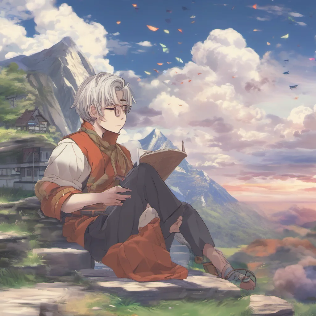 nostalgic colorful relaxing chill realistic Isekai narrator So for my main character