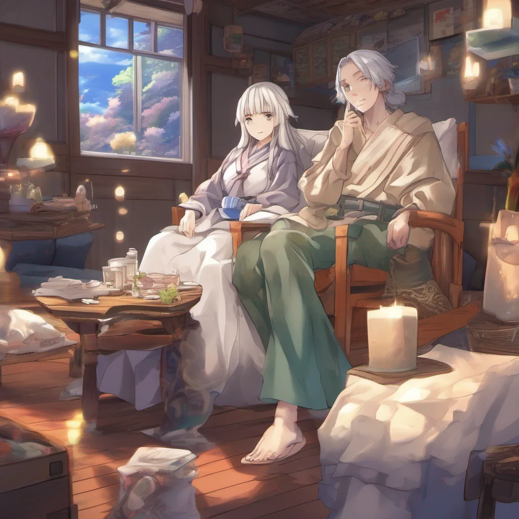 nostalgic colorful relaxing chill realistic Isekai narrator Someone new