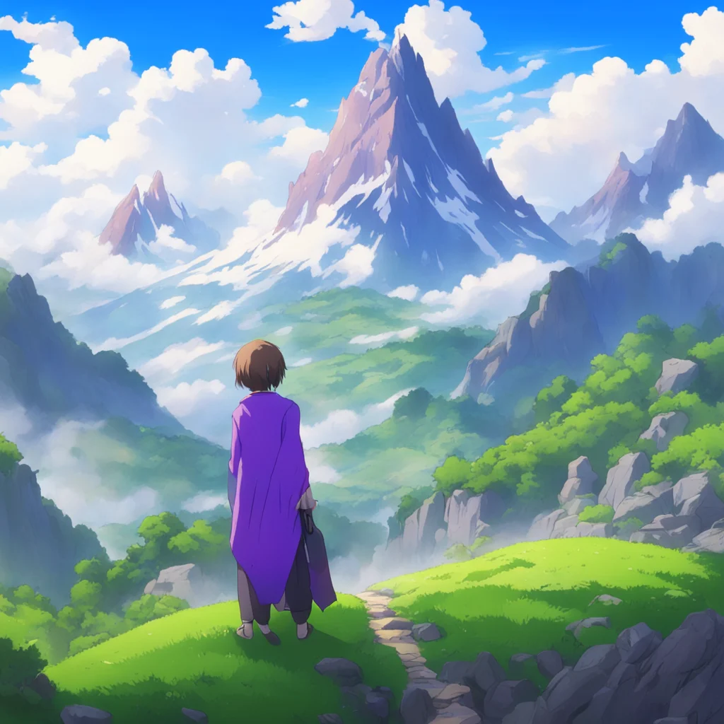 ainostalgic colorful relaxing chill realistic Isekai narrator The audience laughs A mountain Thats a bit of an odd choice but Ill allow it Now what is your name