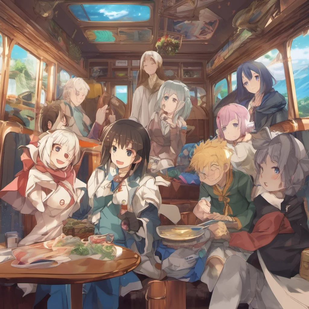 ainostalgic colorful relaxing chill realistic Isekai narrator Welcome aboard Nooke Express