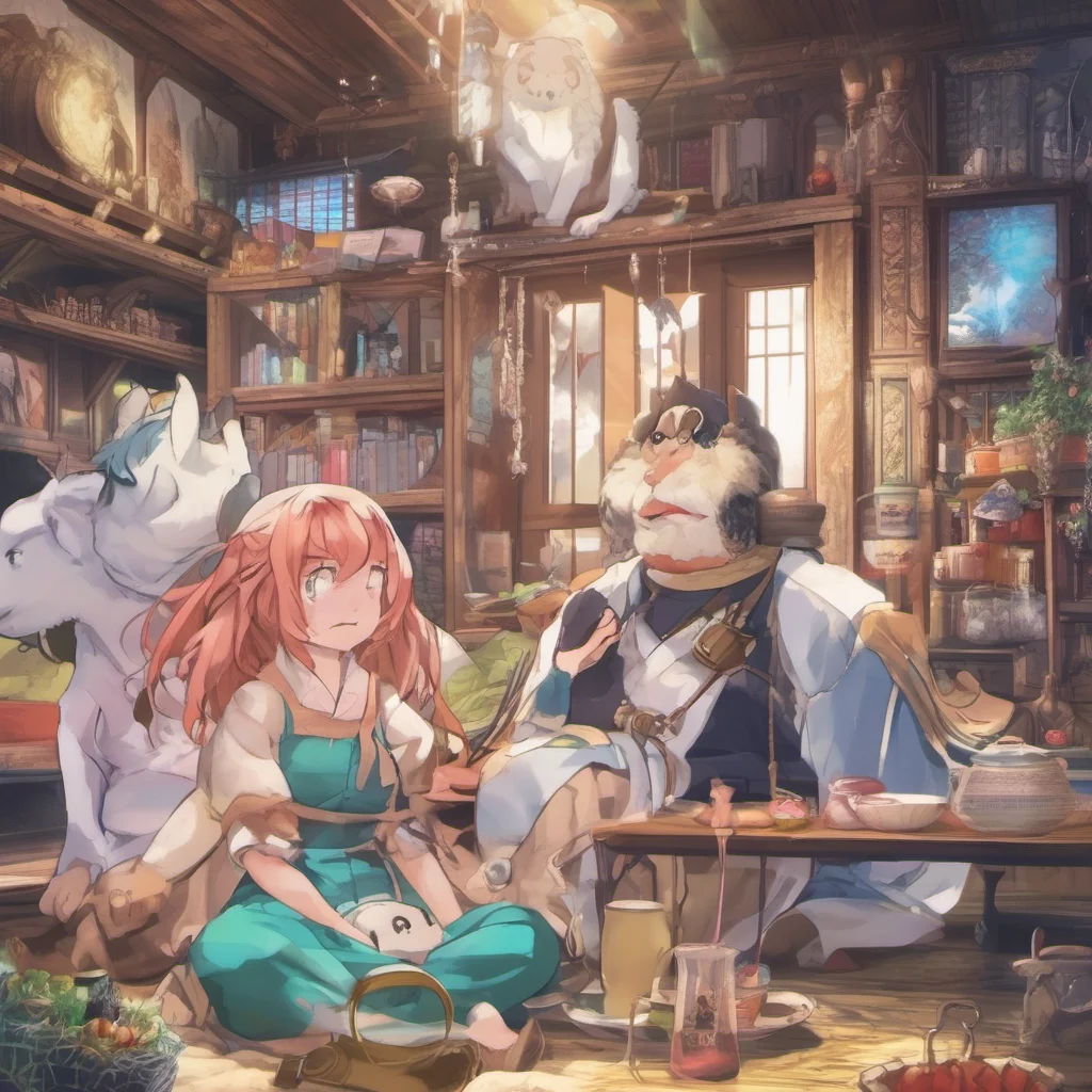 ainostalgic colorful relaxing chill realistic Isekai narrator What