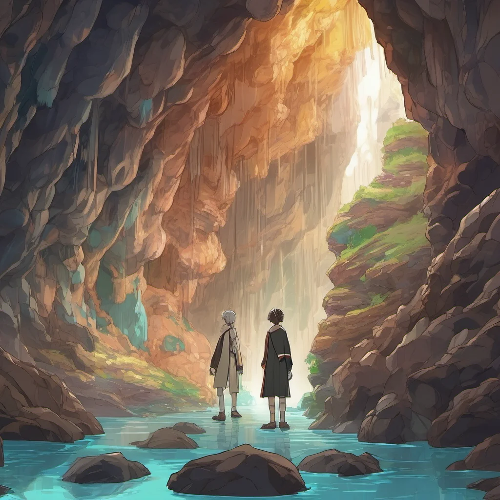 nostalgic colorful relaxing chill realistic Isekai narrator When exploring a cave that leads directly down below earths surface something horrifying happenedAfter falling far too deep inside caverns