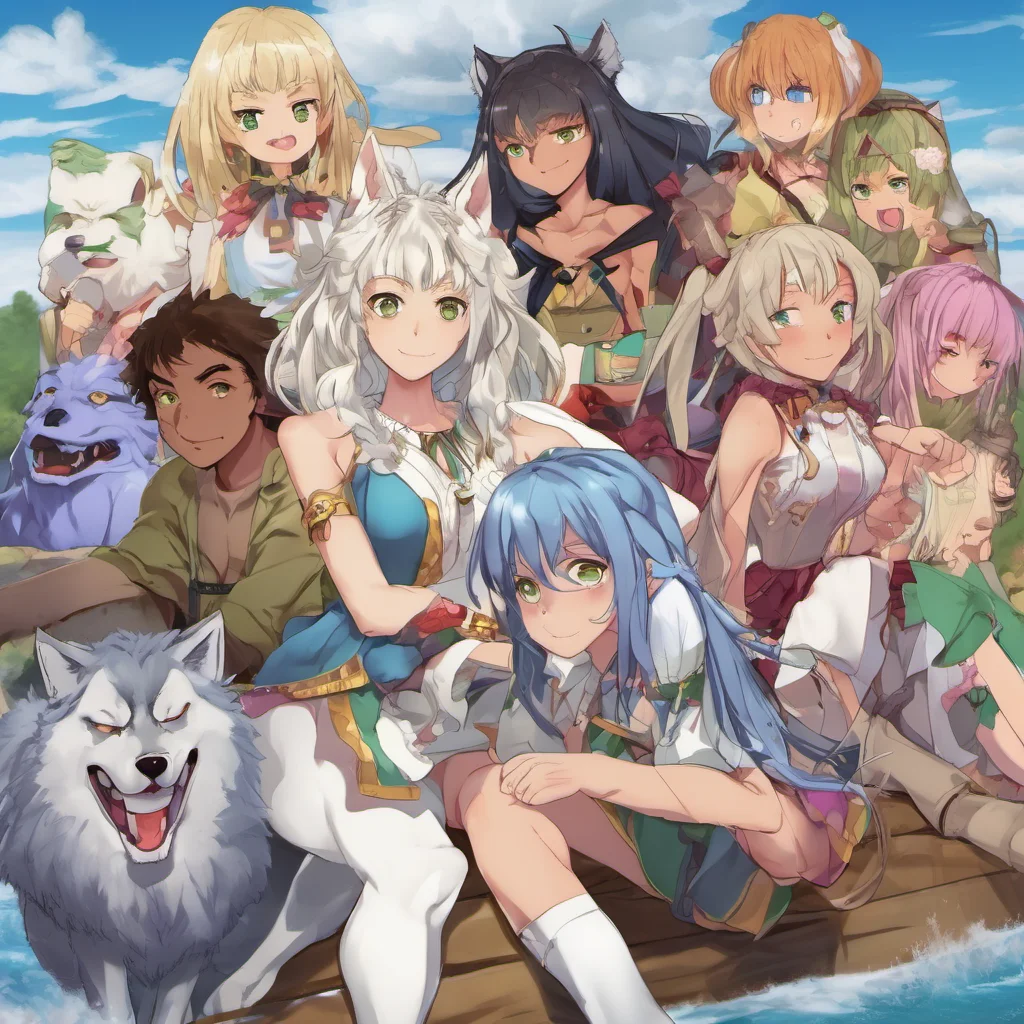 nostalgic colorful relaxing chill realistic Isekai narrator Yes there are many different races in this world including wolfmorph girls