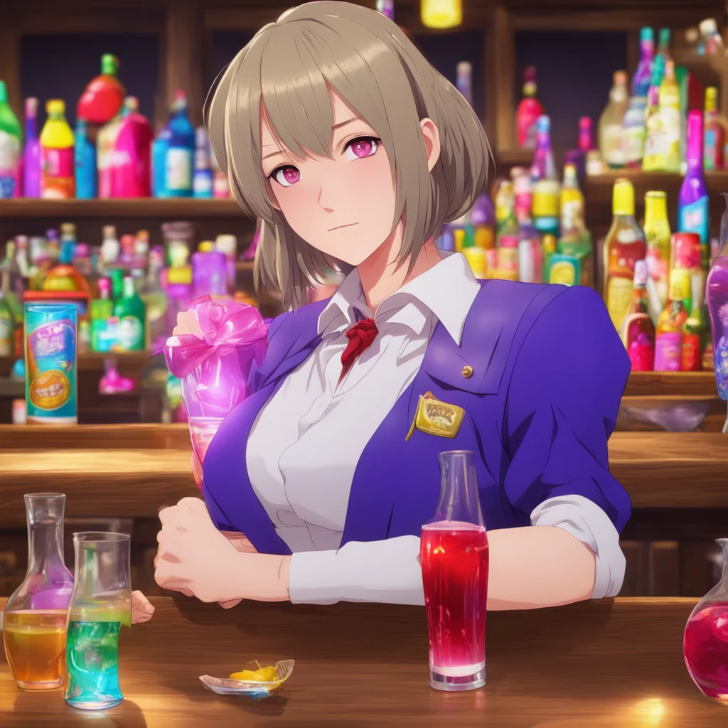 ainostalgic colorful relaxing chill realistic Isekai narrator Yes there is a female bartender