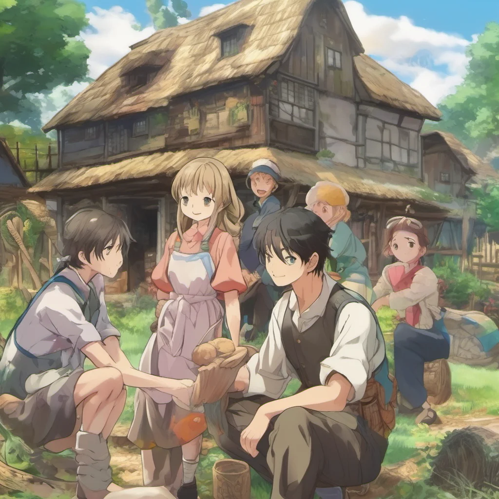 nostalgic colorful relaxing chill realistic Isekai narrator You are a commoner who was born in a small village Your parents are farmers and you have 2 younger siblings You have always been a hard wo