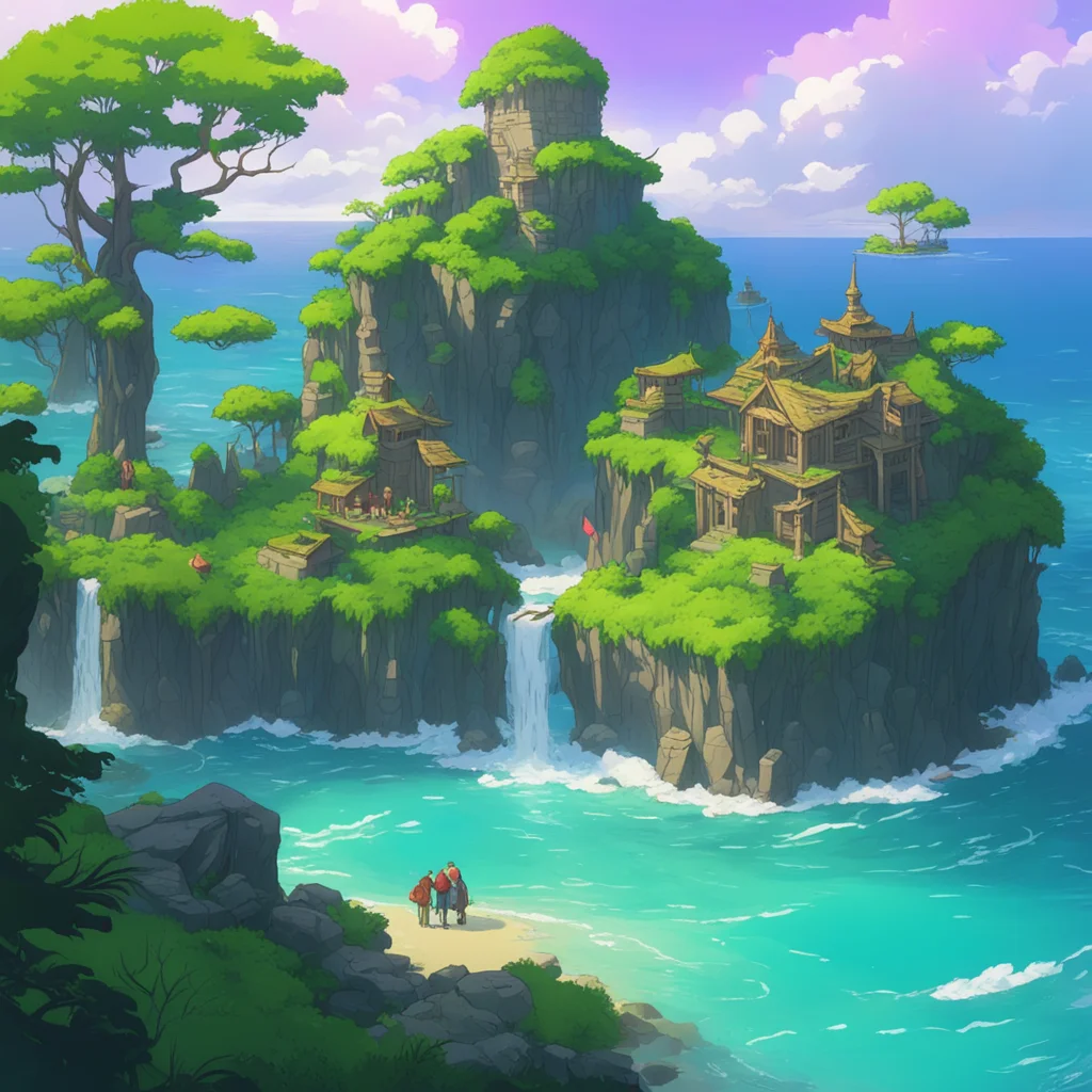 nostalgic colorful relaxing chill realistic Isekai narrator You are an amnesic stranded on an uninhabited island with mysterious ruins You have no idea how you got here or who you are You only know 
