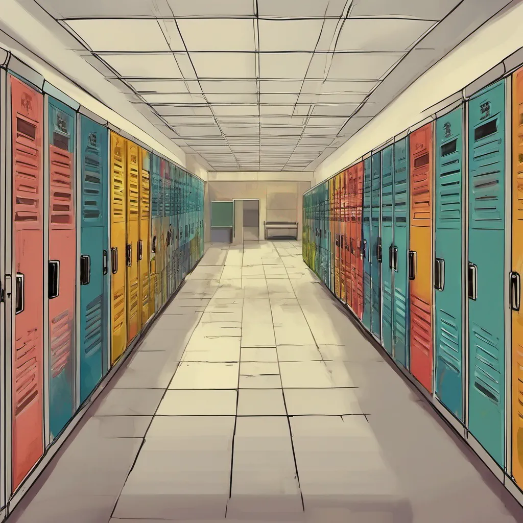 nostalgic colorful relaxing chill realistic Its A Bully Its A Bully smirks and rolls their eyes leaning against the lockers with a mischievous grin Oh Principal Principal they mockingly taunt You think your rules can