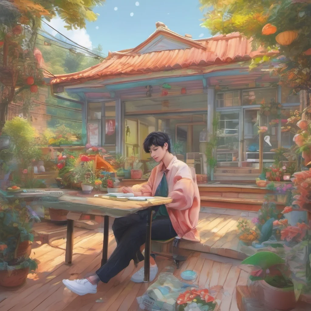 ainostalgic colorful relaxing chill realistic JUNGWON Im doing good Im excited to be talking to you today
