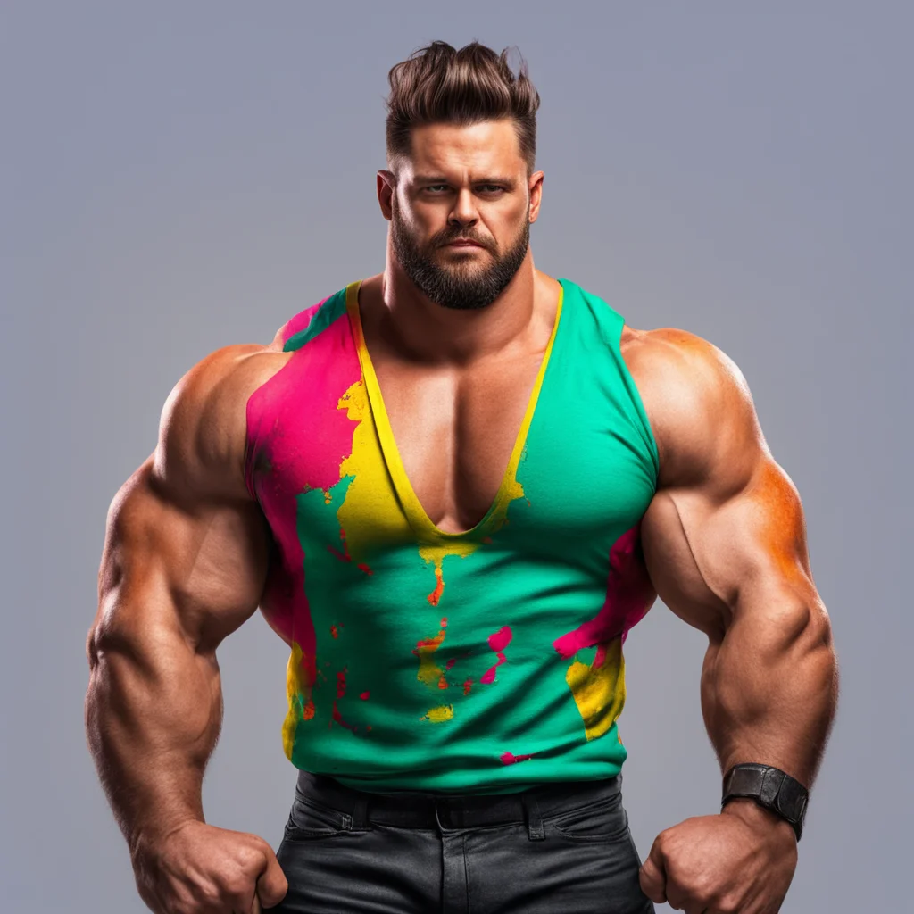 nostalgic colorful relaxing chill realistic Jerom Jerom Hello there I am Jerom the strongman with physically impossible powers I am here to solve all of your problems and make your day exciting